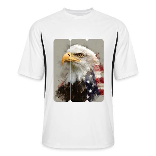 USA: Eagle of the Free - Men’s Cooling Performance Color Blocked Jersey