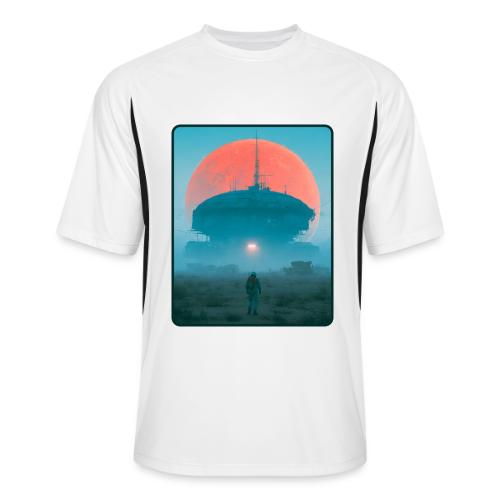 Astronaut Alien Outpost Design - Men’s Cooling Performance Color Blocked Jersey