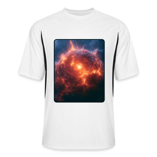 Exploding Supernova Space Art - Men’s Cooling Performance Color Blocked Jersey