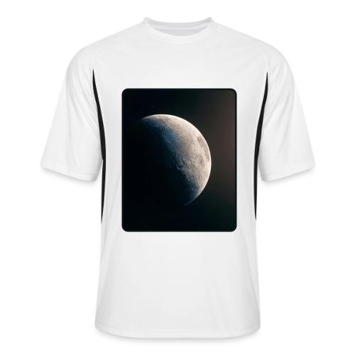 Crescent Moon Celestial Artwork - Men’s Cooling Performance Color Blocked Jersey