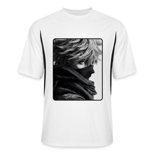 Battle-Worn Ninja Portrait - Men’s Cooling Performance Color Blocked Jersey