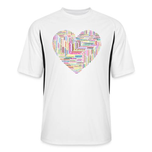 A Thanksgiving Heart - Men’s Cooling Performance Color Blocked Jersey