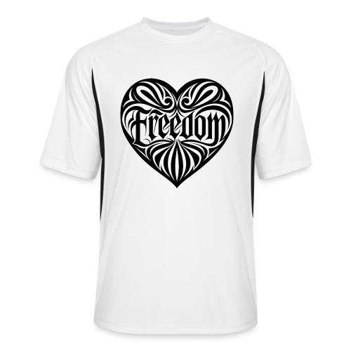 FREEDOM in Heart - Men’s Cooling Performance Color Blocked Jersey