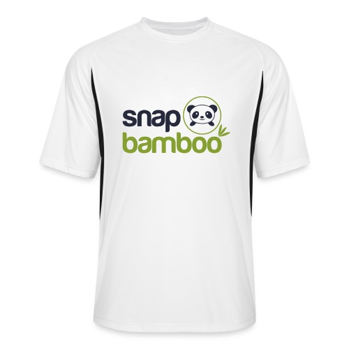 Snap Bamboo Square Logo Branded - Men’s Cooling Performance Color Blocked Jersey