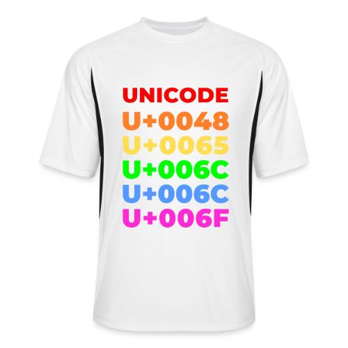 Hello, in unicode - Men’s Cooling Performance Color Blocked Jersey
