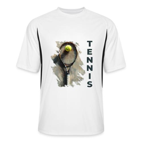 Tennis Power Play - Men’s Cooling Performance Color Blocked Jersey