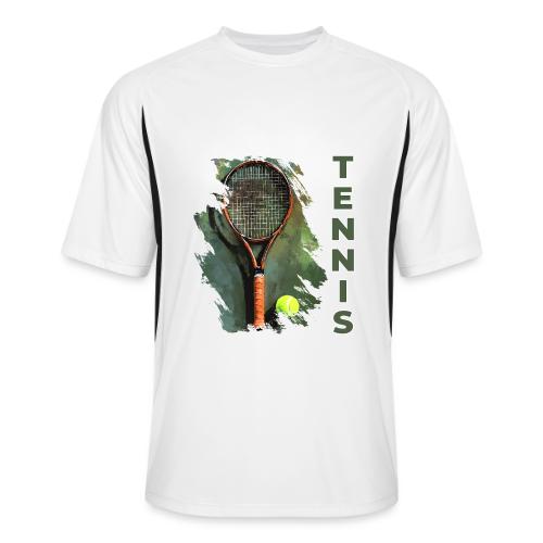 Tennis Precision Strike - Men’s Cooling Performance Color Blocked Jersey