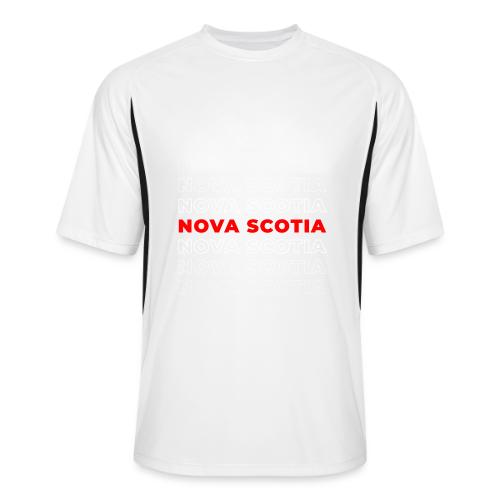 Nova Scotia Script - Men’s Cooling Performance Color Blocked Jersey