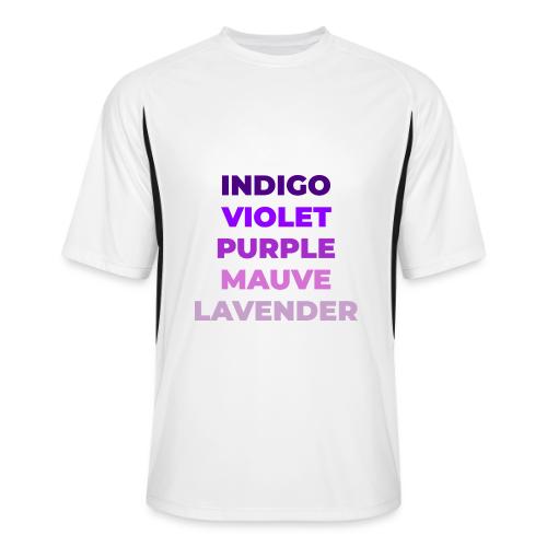 Shades of Purple - Men’s Cooling Performance Color Blocked Jersey