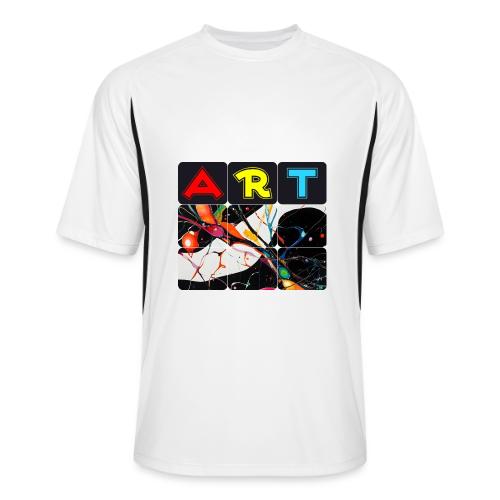 Art in Motion: Color Unleashed - Men’s Cooling Performance Color Blocked Jersey