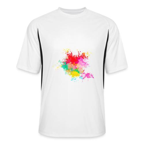 Psychedelic: Color Storm - Men’s Cooling Performance Color Blocked Jersey