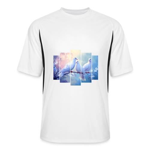 Symbols of Peace and Serenity - Men’s Cooling Performance Color Blocked Jersey