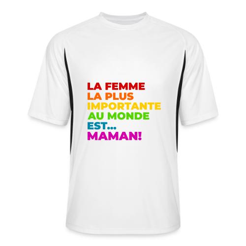 Maman : la femme la plus importante du monde - Men’s Cooling Performance Color Blocked Jersey
