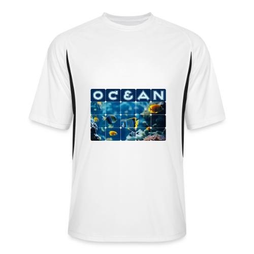 Ocean: Underwater Radiance - Men’s Cooling Performance Color Blocked Jersey