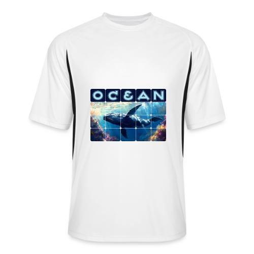 Ocean: Majestic Deep - Men’s Cooling Performance Color Blocked Jersey