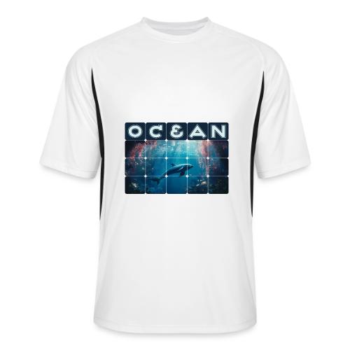 Ocean: Blue Grace - Men’s Cooling Performance Color Blocked Jersey