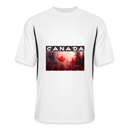 Canada Nature Vibes - Men’s Cooling Performance Color Blocked Jersey