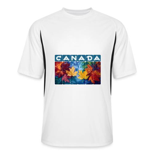 Canada in Brushstrokes - Men’s Cooling Performance Color Blocked Jersey