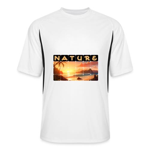Nature: Tropical Twilight - Men’s Cooling Performance Color Blocked Jersey