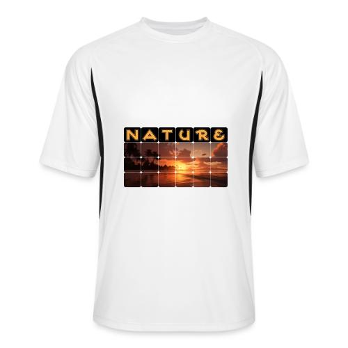 Nature: Sunset Serenity - Men’s Cooling Performance Color Blocked Jersey