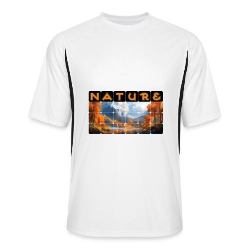 Nature: Golden Autumn Escape - Men’s Cooling Performance Color Blocked Jersey