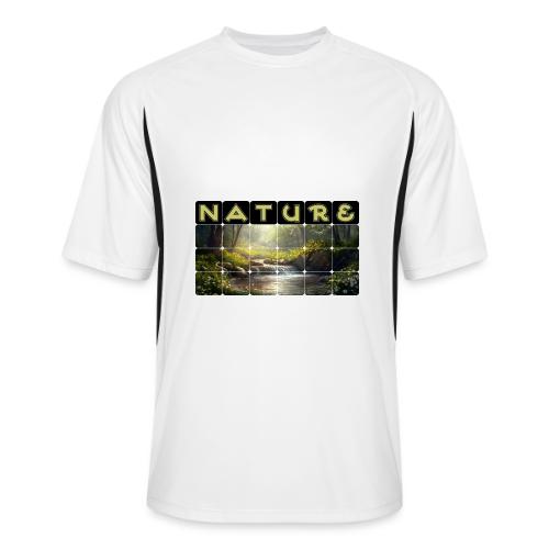 Nature: Verdant Bloom - Men’s Cooling Performance Color Blocked Jersey