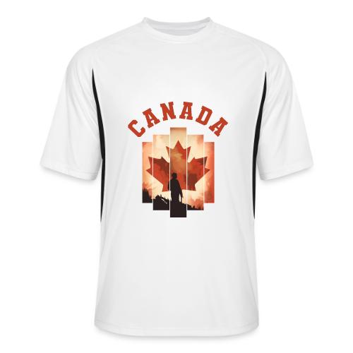 Proud Canadian Shadow - Men’s Cooling Performance Color Blocked Jersey