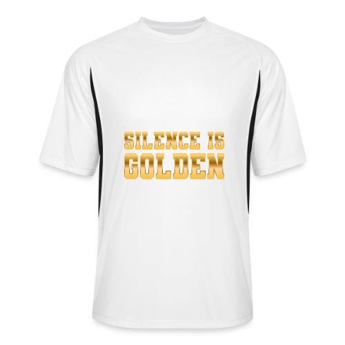 Silence is Golden - Men’s Cooling Performance Color Blocked Jersey