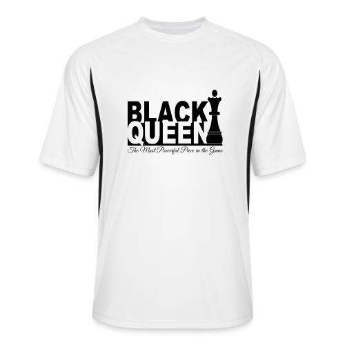Black Queen Most Powerful Piece in the Game Tees - Men’s Cooling Performance Color Blocked Jersey
