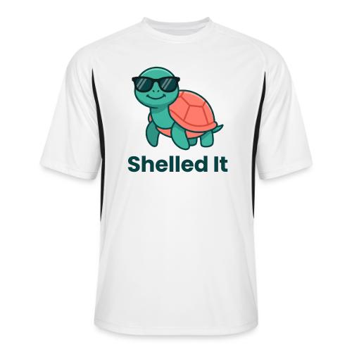 Funny Turtle Sunglasses Shelled It Cute Gift - Men’s Cooling Performance Color Blocked Jersey