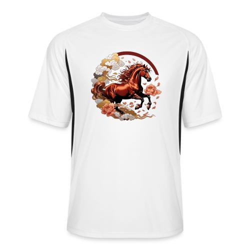 Year of the Horse T Shirt, Lunar New Year Gift - Men’s Cooling Performance Color Blocked Jersey
