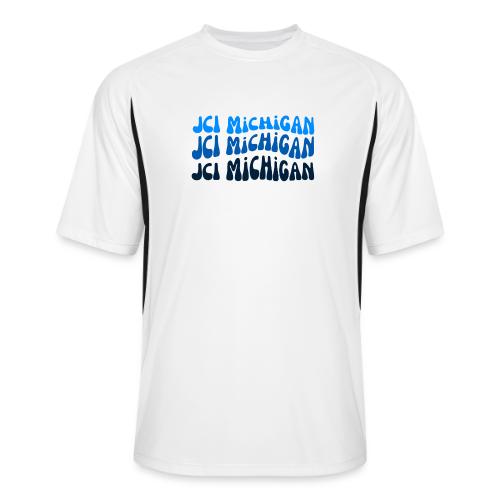 Groovy JCI Michigan - Men’s Cooling Performance Color Blocked Jersey