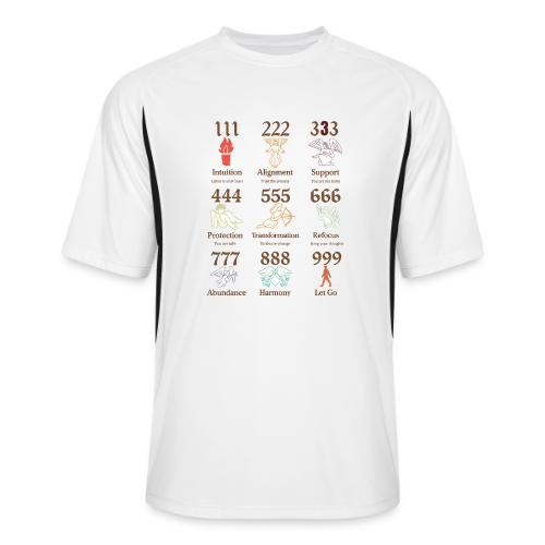 Mystic Angel Numbers Spiritual Symbols on Gildan - Men’s Cooling Performance Color Blocked Jersey
