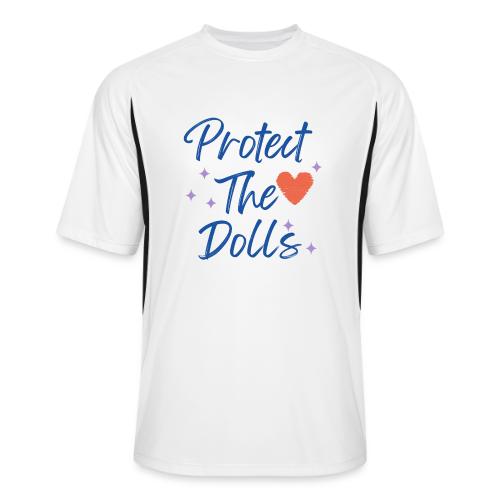 Protect The Dolls | Heart & Stars Typography - Men’s Cooling Performance Color Blocked Jersey
