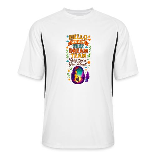 Dream Team Inspirational Graphic - Men’s Cooling Performance Color Blocked Jersey