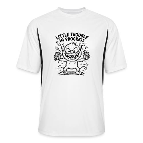 Playful Mischief Demon Illustration - Men’s Cooling Performance Color Blocked Jersey