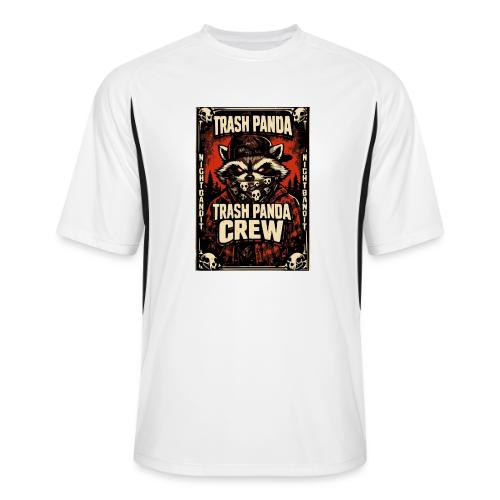 Midnight Forager Raccoon Mushroom Hunter - Men’s Cooling Performance Color Blocked Jersey