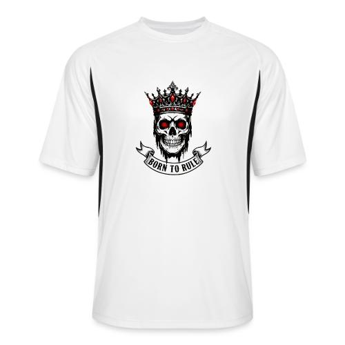 Born to Rule Skull King - Men’s Cooling Performance Color Blocked Jersey