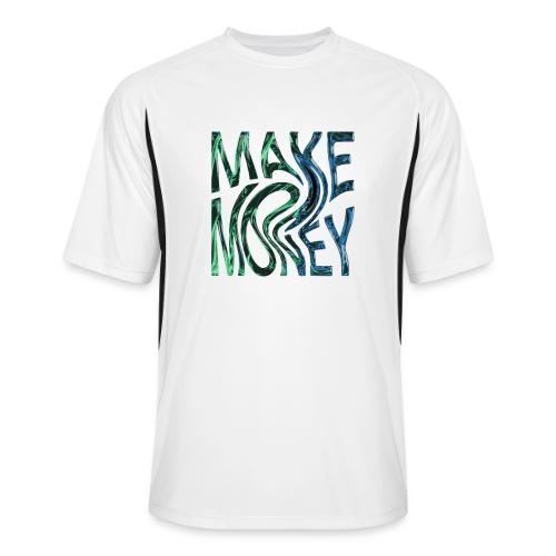 Make Money Neon 3D - Men’s Cooling Performance Color Blocked Jersey