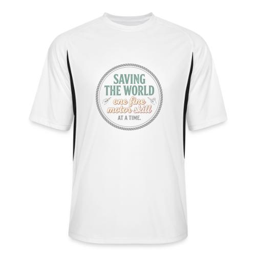 Saving the World: Fine Motor Skills Hero - Men’s Cooling Performance Color Blocked Jersey