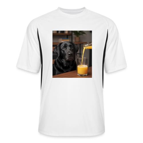 Golden Retriever Chill Juice Vibes - Men’s Cooling Performance Color Blocked Jersey