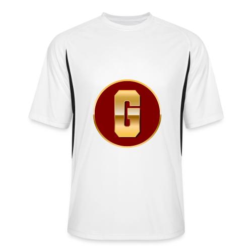 Letter G – Capital Varsity Alphabet Monogram - Men’s Cooling Performance Color Blocked Jersey