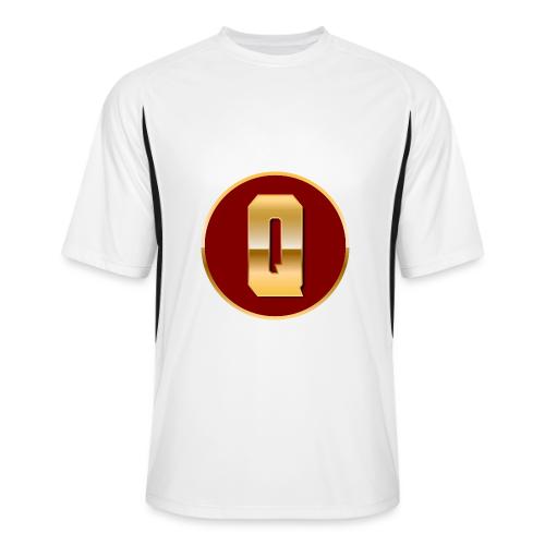 Letter Q – Capital Varsity Alphabet Monogram - Men’s Cooling Performance Color Blocked Jersey