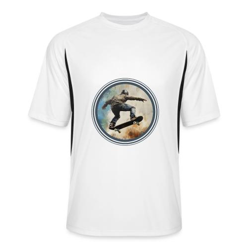 Skateboarding Energy - Men’s Cooling Performance Color Blocked Jersey