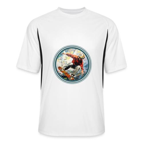 Skateboarding Fuel - Men’s Cooling Performance Color Blocked Jersey