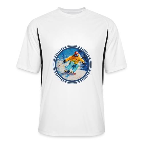 Born for Skiing - Men’s Cooling Performance Color Blocked Jersey