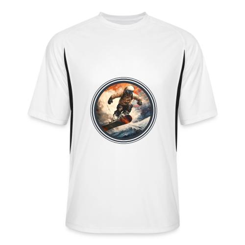 Snowboarding Elevation - Men’s Cooling Performance Color Blocked Jersey