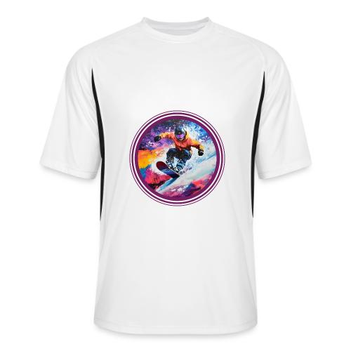 Snowboarding Spirit - Men’s Cooling Performance Color Blocked Jersey