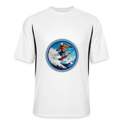 Snowboarding Vibes - Men’s Cooling Performance Color Blocked Jersey
