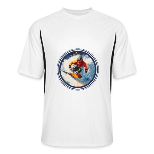 Snowboarding Rebel - Men’s Cooling Performance Color Blocked Jersey
